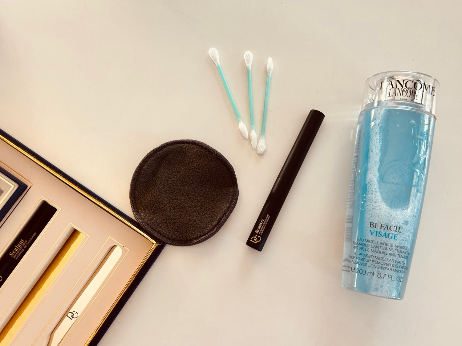 diy eyelash extensions kit, makeup remover pad
